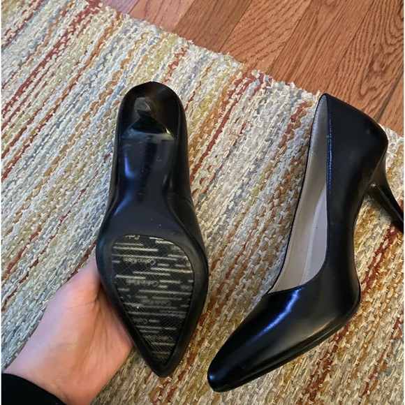 Black Calvin Klein Heels - Picture 3 of 4